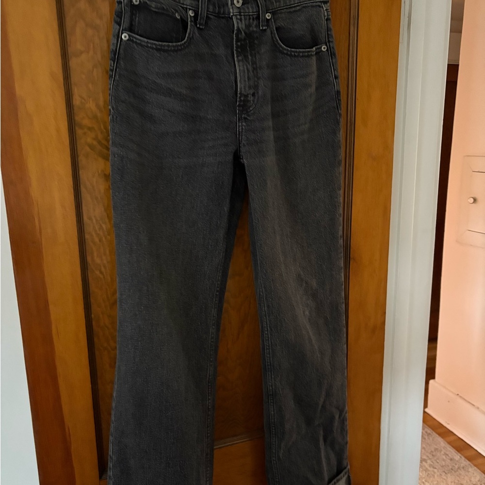 Abercrombie & Fitch High Rise Black Jeans